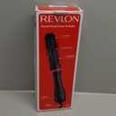 REVLON One-Step Root Booster Round Blow Dryer Brush and Hair Styler - Revive Styles, Boost Roots, and Add Volume to hair with this Hot Air Brush, 1  inch Barrel (Black)