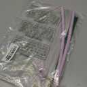 2 Pack Reusable Silicone Straws for Stanley Cups 20oz 30oz 40oz, 12 Long Drinking Straws with Built-In Cowboy-Style Straw Top, Bite-Safe, Trim-to-Fit, Includes Cleaning Brush (Purple)