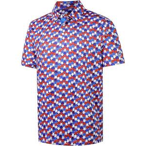 Mens Golf Polo Shirts Short Sleeve Dry Fit Performance Moisture Wicking Casual Funny Golf Polo Shirts for Men. size M