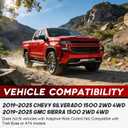 Rear Air Suspension Bags Kit for 2019-2025 Chevy Silverado 1500 Helper Bag Spring Towing 5000 lbs for GMC Sierra 1500 Replaces Air Lift 57288