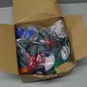 C9 LED Christmas Lights,25FT Vintage C9 Multicolor Christmas Lights Outdoor with 26 Colorful Ceramic LED Bulbs,Connectable Waterproof Light for Outdoor Christmas Decorations Tree Garden Gar