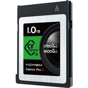 1TB CFexpress Type B Memory Card, Raw 8K Video Recording,up to 1700MB/s Read, 1600MB/s Write, Compatible with Nikon Z6/Z7/D6,Canon EOS-1DXMark III/EOS-R5,Panasonic S1/S1R,DJI Ronin 4D