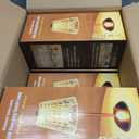 6 Pcs Cordless Table Lamp Gold Cordless Battery Operated Touch Table Lamps Rechargeable 3 Color Dimmable LED Portable Flower Lamp for Bedroom Living Room Kitchen Dining Outdoor