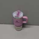 STANLEY Quencher H2.0 Tumbler with Handle and Straw 20 oz | Flowstate 3-Position Lid | Cup Holder Compatible for Travel | Insulated Stainless Steel Cup | BPA-Free | Peony