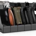 Gun Rack for Pistol, Soft Foam Pistol Holder for Gun Safe, Cabinet, Storage, Handgun Stand Organizer Accessories with Gun Slots.Handgun Rack Stand Display Holder