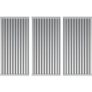 BBQ-PLUS Infrared Grill Emitter Plate for Charbroil Grill 463242515, 463367016, 463242516, 466242515, 466242615, 463243016, 463367516, 466242516, 466242616, 463346017, Stainless Steel, 3 Pack