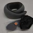 Neck Travel Pillow for Airplanes, Memory Foam Pillows for Travel Long Flight, Comfortable & Portable Neck Airplane Pillow Designed for Travel, Airport, Trains, Car Driving, Office