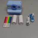 Kids Camera Instant Print, 1080P HD Instant Print Camera for Kids with 3 Rolls Print Paper & 32GB Card, Selfie Digital Camera for Kid, Ideal Kid Toys Gifts for Boys & Girls Age 3-14 (Blue)