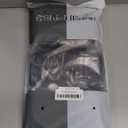 Washable Incontinence Boxer Briefs for Men - Cotton Urinary Leakproof Underwear with Fly, Enhanced Front & Rear Protection 150 ml Absorbency (3 Pack, M, Blue)