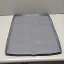 22" Silicone Griddle Mat for Blackstone 22 Inch Grill, Heavy Duty Food Grade Silicone Griddle Cover, Protect Your Grill from Dirt & Rust All Year Round (Gray)