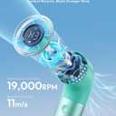 Aecooly Portable Handheld Fan, Powerful Turbo Mini Fan, 19000 RPM High Speed Aero Ultra, 15H Max Cooling Time, 7 Speeds Aluminum Case, Pocket Rechargeable Personal Small Travel GIfts for Women-Green