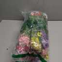 36 Bundles Artificial Flowers for Outdoor Indoor Garden Home Decoration, Look Real for Front Door Porch Patio Yard Balcony, Faux Flower Daisy with Eucalyptus Leaves Fake Plants, 6 Colors