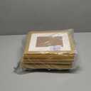 8x10 Picture Frame Sef of 10, Display Pictures 5x7 with Mat or 8 x 10 Without Mat, Photo Frame Collage for Wall Gallery Decor, Hanging or Tabletop Display, Gold