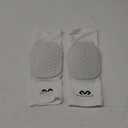 Knee Compression Sleeves: McDavid Hex Knee Pads Compression Leg Sleeve for Basketball, Volleyball, Weightlifting, and More - Pair of Sleeves (ADULT- Medium, White)