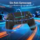 VidPPluing Wireless Controller Compatible with PS5/Android/IOS/MAC/Steam Deck, Gamepad with LED Lighting/Hall Effect Trigger/Turbo/Macro/Dual Vibration/3.5mm Headset Jack/1500 mAh Battery