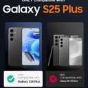 Temdan Magnetic for Samsung Galaxy S25 Plus Case, [Innovate Stand][Military Grade Drop Protection][Non Slip][Non-Yellowing] Shockproof Phone Case for Galaxy S25 Plus 6.7" 2025 -Clear