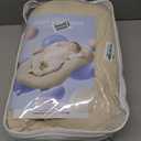 Baby Lounger - Baby Lounger for Newborn, 0-24 Months, Infant Lounger for Home and Travel, Soft Cotton, Baby Nest Lounger, Newborn Babies Essentials Gifts, White (Lounger Cover Included)