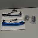 Pair Exterior Door Handle Chrome Compatible for Sentra 2013-2018 Murano Maxima 2009-2014 Leaf 2011-2017 Door Handle Left Right W/Sensor Smart Keyless Entry System 806469N00A 80640-9N00A