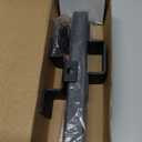 Heavy Duty Wooden Gate Slide Bolt Latch with Adjustable Security Lock Hole 7.5 Inch Matte Finish for Outdoor Fences PadlockFarmhouseFarmGardenShed BarnCourtyardCottagesBlack