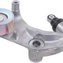 ApplianPar Serpentine Belt and Accessory Drive Belt Tensioner Pulley Assembly for Honda Civic 1.8L 2007-2011