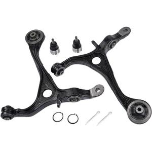 IRONTREE 4Pcs Professional Front Suspension Kit, 2 Lower Control Arms K640289 K640290 and 2 Ball Joints K80228 Compatible with 2003-2007 Honda Accord, 2004-2008 Acura TSX, OE Replacement