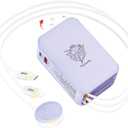 Retractable Apple Watch Charger, 5 in 1 Travel Charging Station for Apple Devices, Retractable Chargers for Multiple Devices with Multi Charging Cable, Charger Block for Apple Gear (Purple)