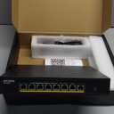 8 Port 5G Ethernet Switch Unmanaged,with 8X 5Gb Base-T Ports, NICGIGA 5Gbps Network Switch Easy for 5G NAS,PC,WiFi7 Router,5G Adapter/NIC. Desktop or 19-inch Rack Mount, Plug and Play.