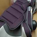Baby Trend Hybrid SI 3-in-1 Combination Booster Seat, Dash Plum Side-Impact Protection, 3-Stage Growth Design, Adjustable Headrest, Cushioned Comfort, Manufacturing Date: 05/04/2026