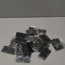 16 Pack Black Door Hinges Black Matte Black Hinges for Doors 3 1/2 Interior Door Hinges 3.5" x3.5 Inch Hinges Rounded 1/4" Raidus Standard Residential Bedroom Door Hinge Sturdy Door Hardware