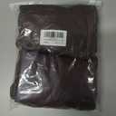 HFCNMY Stool Covers,4Pcs Stretch Waterproof PU Bar Stool Covers Round,Leather Bar Stool Seat Cover,Round Barstool Cover Slipcover with Elastic Bands for 12-15 in Medium,Coffee