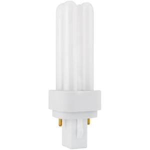 Sylvania 21117 Compact Fluorescent 2 Pin Double Tube 2700K, 13-watt, White