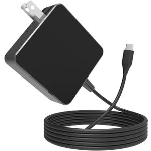 65W USB C Laptop Charger Fits for Lenovo Thinkpad Laptop Charger 65W USB C Charger T14 T14s X1 Think pad, Yoga Computer Charger 7i,65 Watt Fast Replacement Type C Chromebook Power Cord Adapter