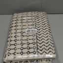 Nailttos Moroccan Area Rug, 2x3 Black Distressed Entryway Rug Non-Slip Small Rug, Soft Low-Pile Washable Indoor Door Mat Floor Carpet for Entrance Bedroom Kitchen Bathroom