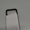 HAOPINSH Wallet Case with Card Holder for iPhone 17 Pro Max, White Leopard Cheetah Pattern Back Flip Folio PU Leather Kickstand Card Slots Case for Women Girls Shockproof 6.9"