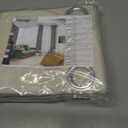 YoungsTex Stone Linen Blackout Curtains 63 Inch Length for Bedroom, Thermal Insulated Black Out Drapes with Grommet Privacy Energy Saving for Living Room, 2 Panels, 52 X 63 Inch