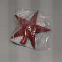 Mr. Pen- Glitter Star Tree Topper, 8-Inch, Red Star Christmas Tree Topper Star, Christmas Tree Star Topper