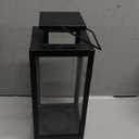 Outdoor Lantern Small Black 12 in 