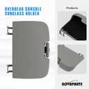 NOVAPARTS Overhead Console Sunglass Holder for 2002-2007 Ford F250 F350 F450 F550 Super Duty Pickup Truck w/Out Sunroof, Roof Sunglass Storage Box Lid 2C3Z-7811586-BAB 2C3Z7811586BAB (Gray)