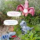 TCBunny Baby Dinosaur 14" Stuffed Animal Plush Toy, Kid's Gifts for Boys, Girls, Birthday, Valentine, Christmas (Pterosauria - Pink)