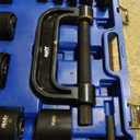 Orion Motor Tech Ball Joint Press Kit, 21-Piece Master Ball Joint Removal Tool with C-Frame, Heavy-Duty Brake Anchor Pin U Joint Ball Joint Press Tool for 2WD and 4WD Cars