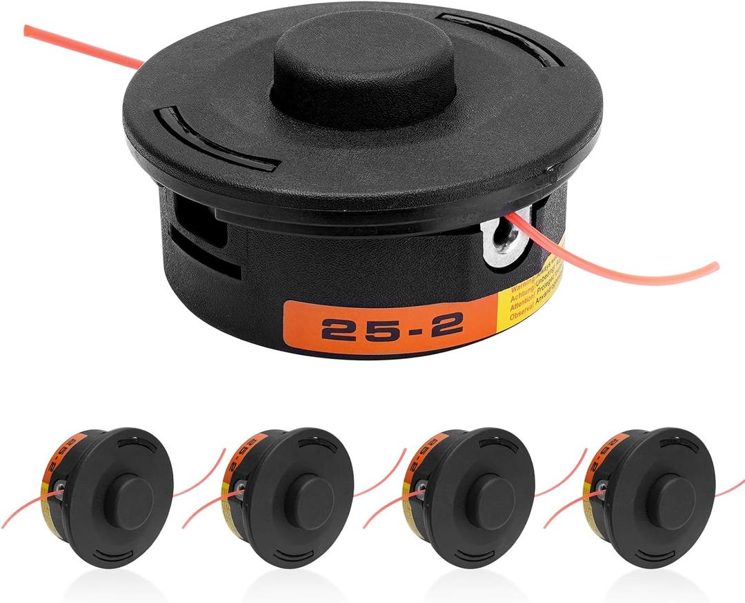 5-Pack 25-2 Trimmer Head 4002 710 2108 for String Trimmer Weed Eater Compatible with Stihl FS55 FS56 FS70 FS80 FS85 FS90 FS91R FS94R FS100RX FS110 FS111RX FS120 FS130 FS131 FS240 Replace#4002 710 2191
