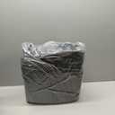 Intex Twin Size Air Mattress, 18in Height, Built-in Pump, Dura-Beam Deluxe Comfort-Plush - Portable Inflatable Blow-up Bed for Camping, Travel, Guests (Grey)