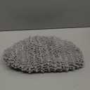 Arotive Soft Chenille Bathroom Toilet Lid Cover 17.5x15, Machine Washable Seat Covers, Stays in Place Non-Slip Backing, Fits Most Round, Elongated and Oblong Lids, Accessories Decor, Light Grey