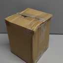 Homemory 6.3" x 8" Extra Large Outdoor Waterproof Candle with Auto 6-Hour Timer, Big Flameless Candle, Extra Wide and Tall Pillar Candle Battery Operated, White Plastic Made, Long Last for Months