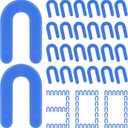 DGSL Tile Leveling System Tile Spacers 1/16 Inch, 300 pieces Horseshoe Shim U Shape Plastic Tile Leveling Clips for Various Types of Tile Leveling