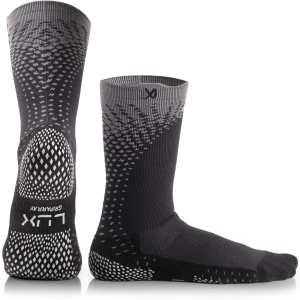 LUX Sports Thin Grip Socks for Cleat Sports - Moisture-Wicking Anti Slip Socks for Men & Women - Soccer, Football, Baseball