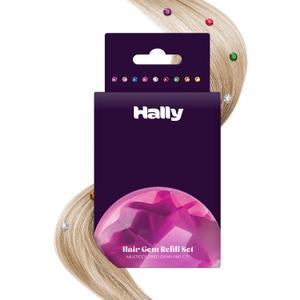 Hally Hair Gems Pen Refill Set - Includes 180 Multicolored Adhesive Gem Stickers Hair Jewels - Stylish Hair Accessories for School, Halloween, Festivals, Wedding, Parties & More (Classic)