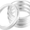 X AUTOHAUX 4pcs OD 64.1mm to ID 54.1mm Aluminum Alloy Car Auto Hub Centric Rings Wheel Bore Center Spacer Replacement