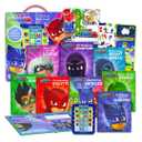 PJ Masks Read Aloud Books for Kids - Bundle with 8 Read Along Books and Electronic Reader Plus Stickers and More Featuring Owlette, Gekko, and Catboy
