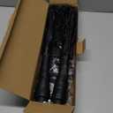 [Timer] 2 Pack 24 Inch Black Halloween Tree with Ornaments, USB/Battery Operated Halloween Orange Purple Lights Lighted Tree Table Decorations, Scary Halloween's Decorations Indoor Home Party Decor